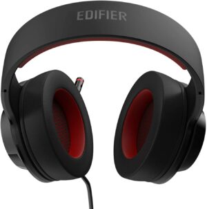 CASTI Edifier, cu fir, gaming, utilizare multimedia, smartphone, microfon pe casca, detasabil, conectare prin Jack 3.5 mm, negru, „G4-SE-BK”, (timbru verde 0.8 lei)