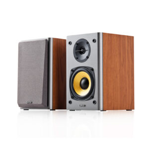 BOXE EDIFIER 2.0, RMS: 24W (2 x 12W), volum, bass, 220V alimentare, brown „R1000T4-BR” (timbru verde 11.00 lei)