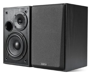 BOXE EDIFIER 2.0, RMS: 42W (2 x 21W), volum, bass, black, „R1100-BK” (timbru verde 11.00 lei)