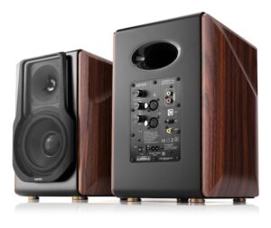 BOXE EDIFIER 2.0, RMS: 256W (2 x 8W, 1 x 120W, 1 x 120W), bluetooth, telecomanda wireless, volum, bass, treble, optical, coaxial, brown, USB, „S3000PRO” (timbru verde 11.00 lei)