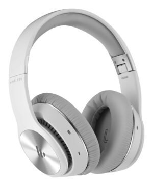 CASTI Edifier, wireless, cu fir, standard, utilizare multimedia, smartphone, microfon pe casca, conectare prin Bluetooth 5.0, Jack 3.5 mm, alb, „W828NB White”, (timbru verde 0.8 lei)