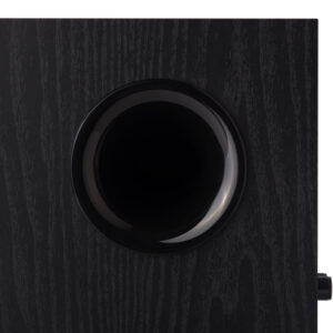 SUBWOOFER EDIFIER, RMS: 70W activ, 8″ bass, RCA Line-in/Line-out, automatic stand-by, frecv. 38Hz-200Hz, MDF 21mm, black, ” T5-BK” (timbru verde 4.00 lei)