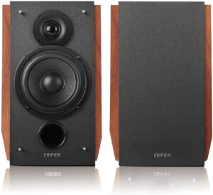 BOXE EDIFIER 2.0, RMS: 66W (2 x 15W, 2 x 18W), bluetooth, telecomanda wireless, volum, bass, treble, dual RCA, sub-out, brown, „R1700BTS-BR” (timbru verde 11.00 lei)