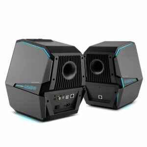 BOXE EDIFIER Gaming 2.0,RMS:88W (2x12W, 2x32W),bass 4″,ctr vol, BT/USB/AUX/Optical/Coaxial,sound mode:Music/Game/Movie,11xLED RGB,frecv. rasp 55Hz-20KHz,220V, black, „G5000-BK” (timbru verde 0.8 lei)