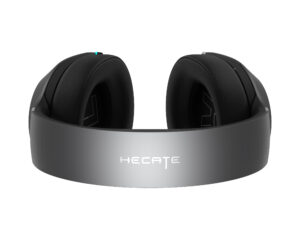 CASTI Edifier, cu fir, gaming, utilizare multimedia, microfon pe casca, detasabil, conectare prin USB 2.0 | USB-C | jack 3.5″, 8 x LED RGB, dual mode, mic noise cancelling, gri, „GX-GR”, (include TV 0.8lei)