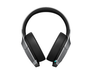 CASTI Edifier, cu fir, gaming, utilizare multimedia, microfon pe casca, detasabil, conectare prin USB 2.0 | USB-C | jack 3.5″, 8 x LED RGB, dual mode, mic noise cancelling, gri, „GX-GR”, (include TV 0.8lei)
