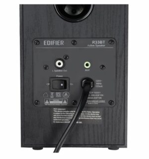 BOXE EDIFIER 2.0, RMS: 10W (2 x 5W), bluetooth, volum, 220V alimentare, black „R33BT-BK” (timbru verde 11.00 lei)
