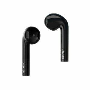 CASTI Edifier, wireless, intraauriculare – butoni, pt smartphone, microfon pe casca, conectare prin Bluetooth 5.0, tehnologie Edicall, negru, „TWS600-BK”, (include TV 0.18lei)