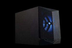 BOXE EDIFIER Gaming 2.1, RMS: 28W (2 x 7W, 1 x 14W), bass 5″, control volum, BT/Line-In/AUX, LED lighting, frecv. raspuns 210Hz-18KHz, 220V power, black, „X230-BK” (timbru verde 0.8 lei)
