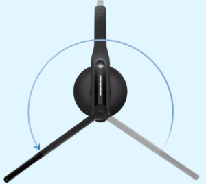CASCA Edifier, wireless, utilizare multimedia, call center, mono, microfon pe casca, conectare prin Bluetooth 5.0, noise reduction, USB-C, negru, „CC200-BK”, (include TV 0.8lei)