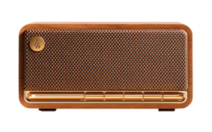 BOXE EDIFIER portabile bluetooth, RMS: 20W (10W + 10W), Bluetooth 5.0, AUX, microSD, USB, built-in Li-ion pana la 10h (2600mAh), retro design (vintage radio 1960s), MDF, brown, „MP230-BR” (timbru verde 0.8 lei)