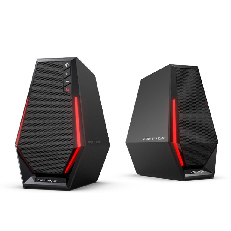 BOXE EDIFIER Gaming 2.0, RMS: 5W (2 x 2.5W), bass 2.5″, control volum, USB/AUX, LED light Red, frecv. raspuns 98Hz-20KHz, USB power, black, „G1500-SE-BK” (include TV 0.8lei)