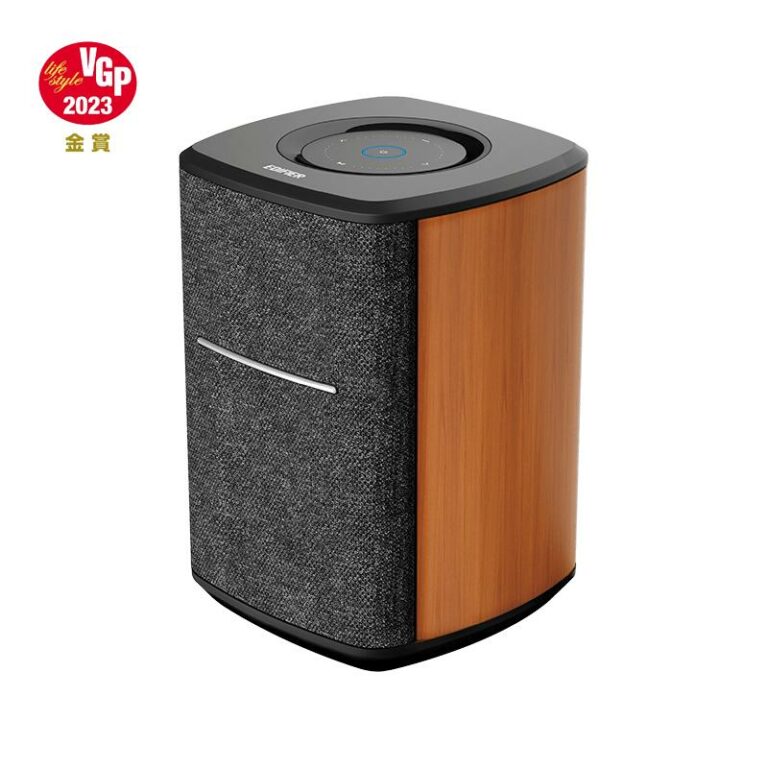 BOXE EDIFIER portabile bluetooth, RMS: 40W (25W + 15W), Bluetooth 5.0, asociere wireless cu alt MS50A, suport Amazon Alexa / Echo, MDF, brown, „MS50A-BR” (timbru verde 0.8 lei)