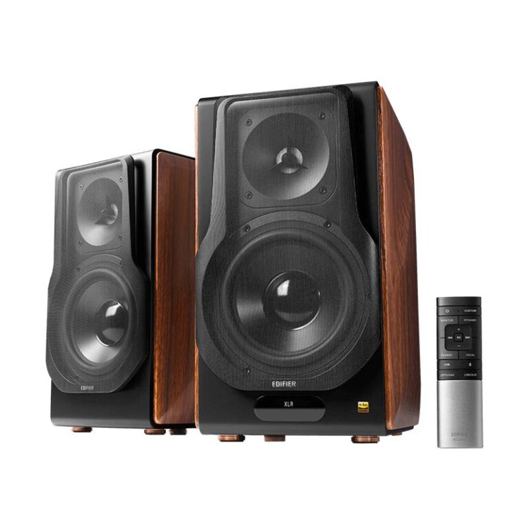 BOXE EDIFIER 2.0, RMS: 256W (2 x 8W, 1 x 120W, 1 x 120W), bluetooth, telecomanda wireless, volum, bass, treble, optical, coaxial, brown, USB, „S3000MKII” (timbru verde 11.00 lei)