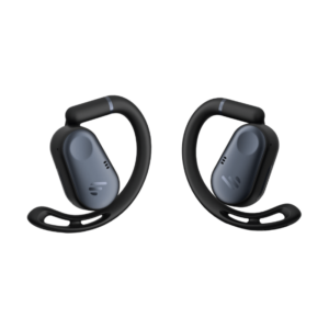 CASTI Edifier, wireless, intraauriculare – butoni, design cu carlige rotative, pt smartphone, microfon pe casca, conectare prin Bluetooth 5.4, negru, USB-C, IP55, „COMFO-FLEX-BK”,